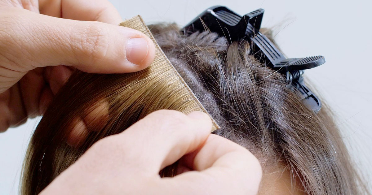 Everything You Need To Know About Invisible Hair Extensions  Glamour Locks Hair  Extensions